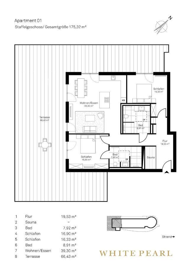 White Pearl Apartment 4 01 Timmendorfer Strand Luaran gambar